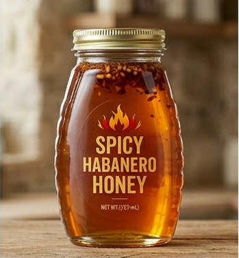 Spicy Habanero Honey